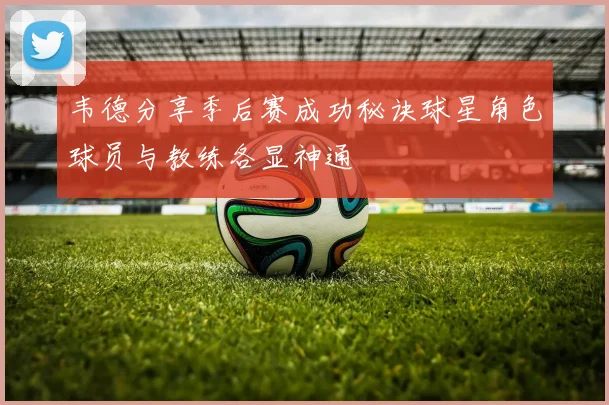 韦德分享季后赛成功秘诀球星角色球员与教练各显神通