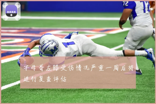 字母哥左膝受伤情况严重一周后将进行复查评估